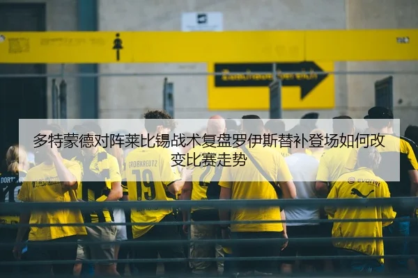 多特蒙德对阵莱比锡战术复盘罗伊斯替补登场如何改变比赛走势
